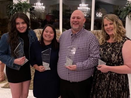 Reyes, Yeung, Lesniak, and Rice at Colorado Apprenticeship Awards