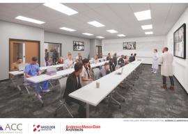 Rendering of Nursing Classroom A1450 - ACC Annex Remodel