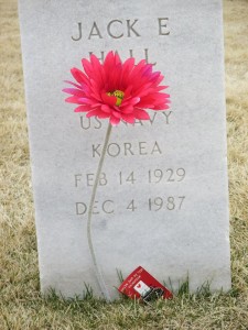 Military Grave at Fort Logan National Cemetery