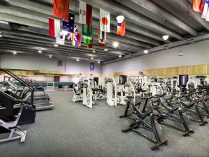 ACC Fitness Center cardio and weight machines