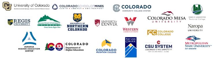 Logos of Colleges and Universities on DACA