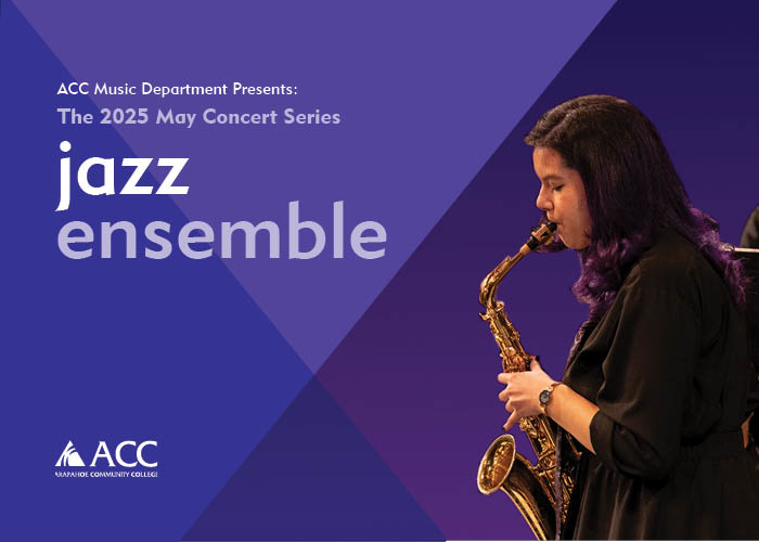 ACC student playing saxophone
