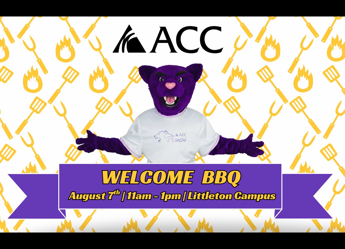 ACC Welcome BBQ  - ACC Puma mascot