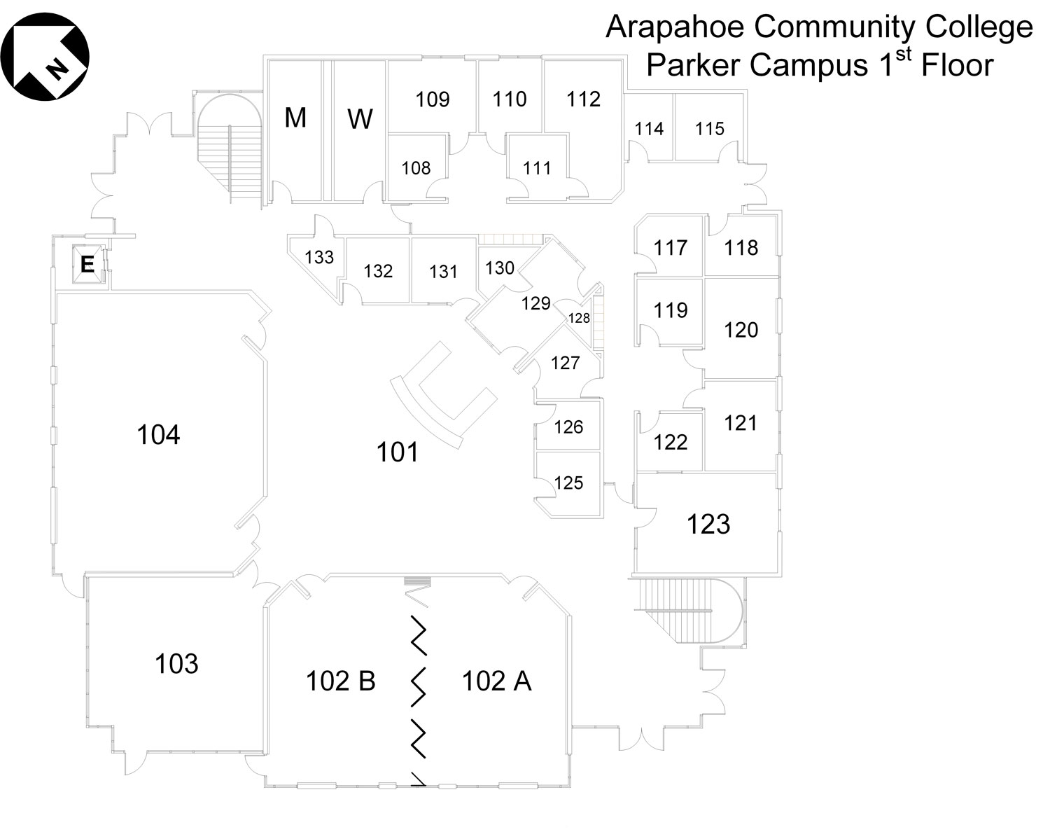 arapahoe community college campus map Campus Maps Arapahoe Community College arapahoe community college campus map