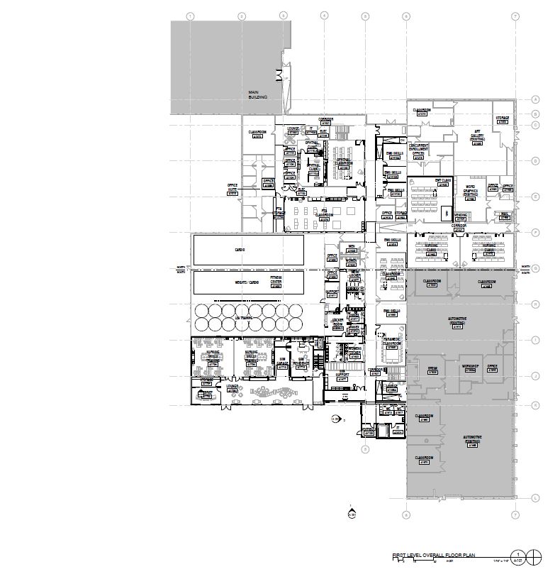 Annex Remodel Map - 1st Floor
