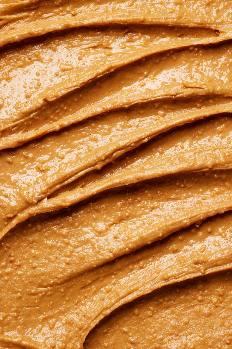 photo closeup of peanut butter by Kate Blakeman