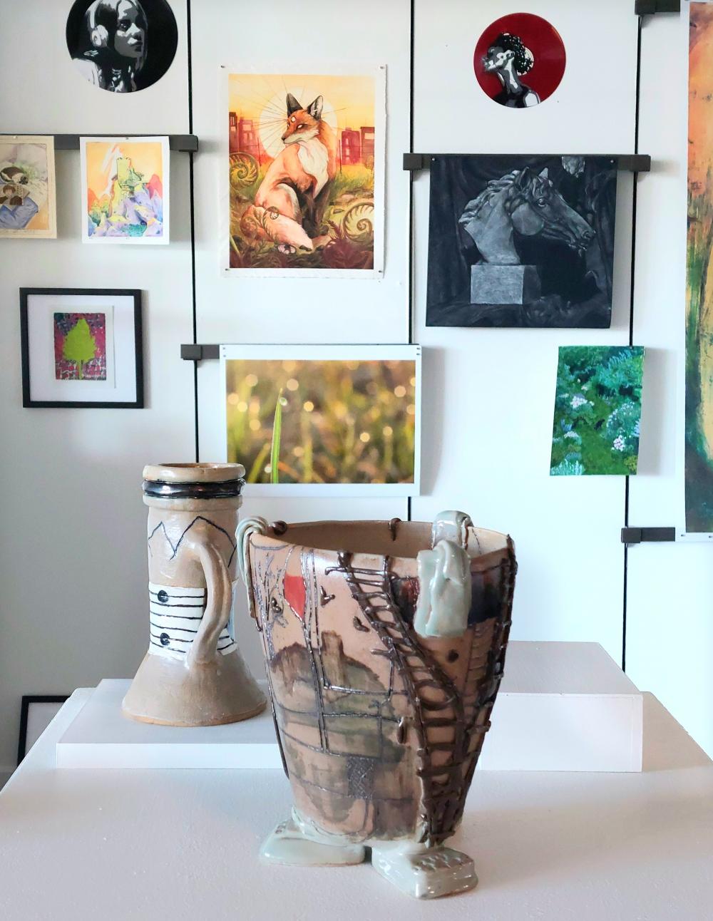 Art Showcase, ceramics by Denise Mathew
