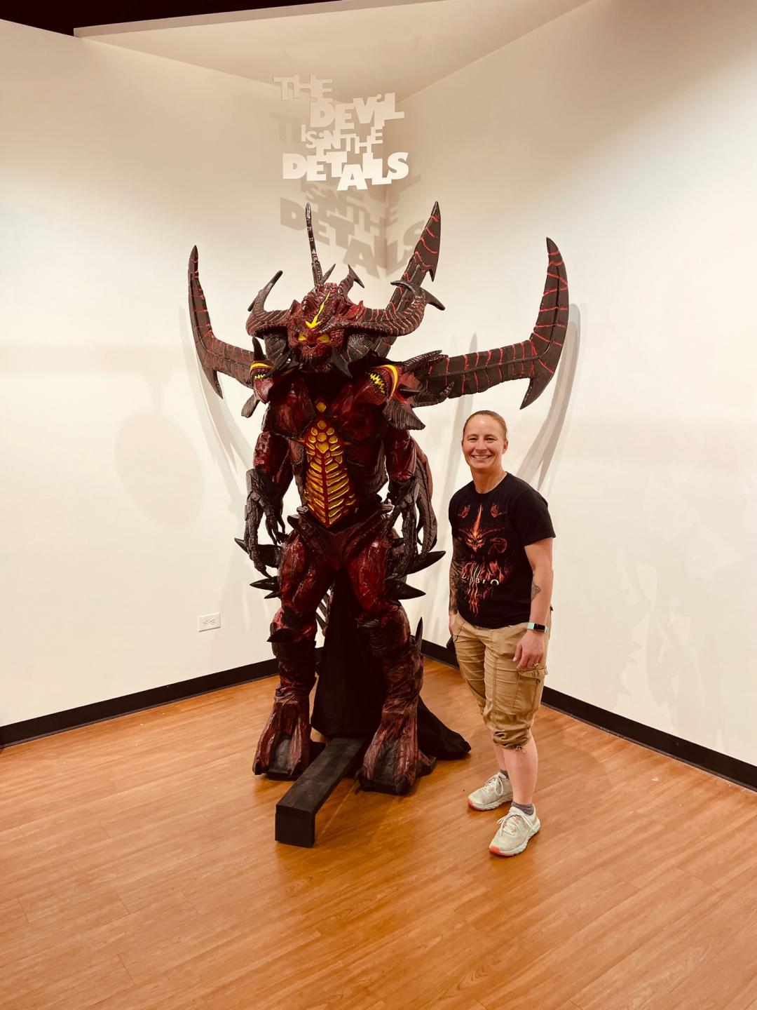 Kandice Meyer, "Diablo Costume"