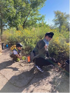 The event was open to everyone ages 5 and up, so even families joined in the outdoor fun.