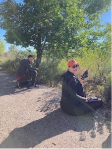 Interpersonal Communication students and teachers helped pull weeds away from hiking trails during a beautiful Colorado morning, relaxing in nature all while supporting one of ACC’s long-standing community partners.