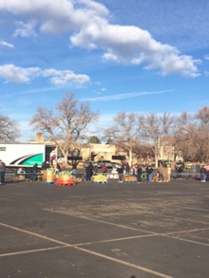 In total, 182 volunteers assembled, filled, and distributed 500 boxes of fresh and shelf-stable food items,  helping to feed 337 families, which included 1,382 individuals.