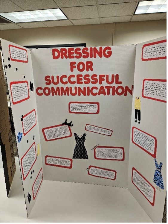 Posters from the Service Learning Poster session at the ACC Littleton Campus. 