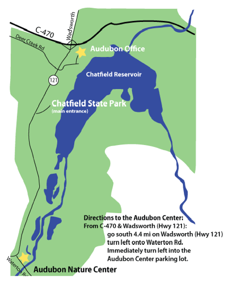 Audubon Nature Center Map