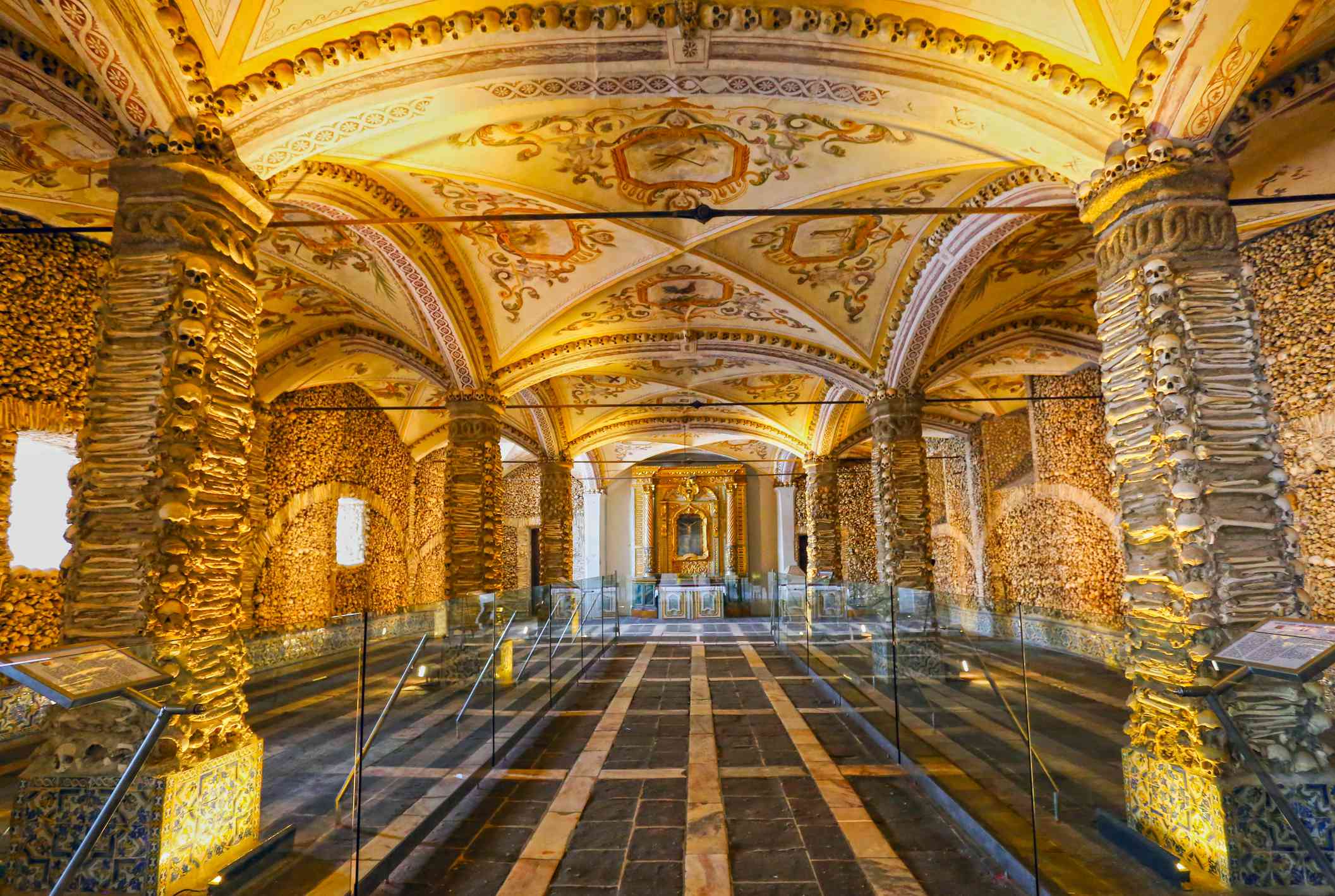 Chapel of Bones in Evora