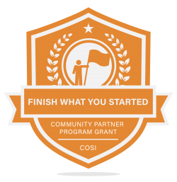 COSI - Finished What You Started Grant seal