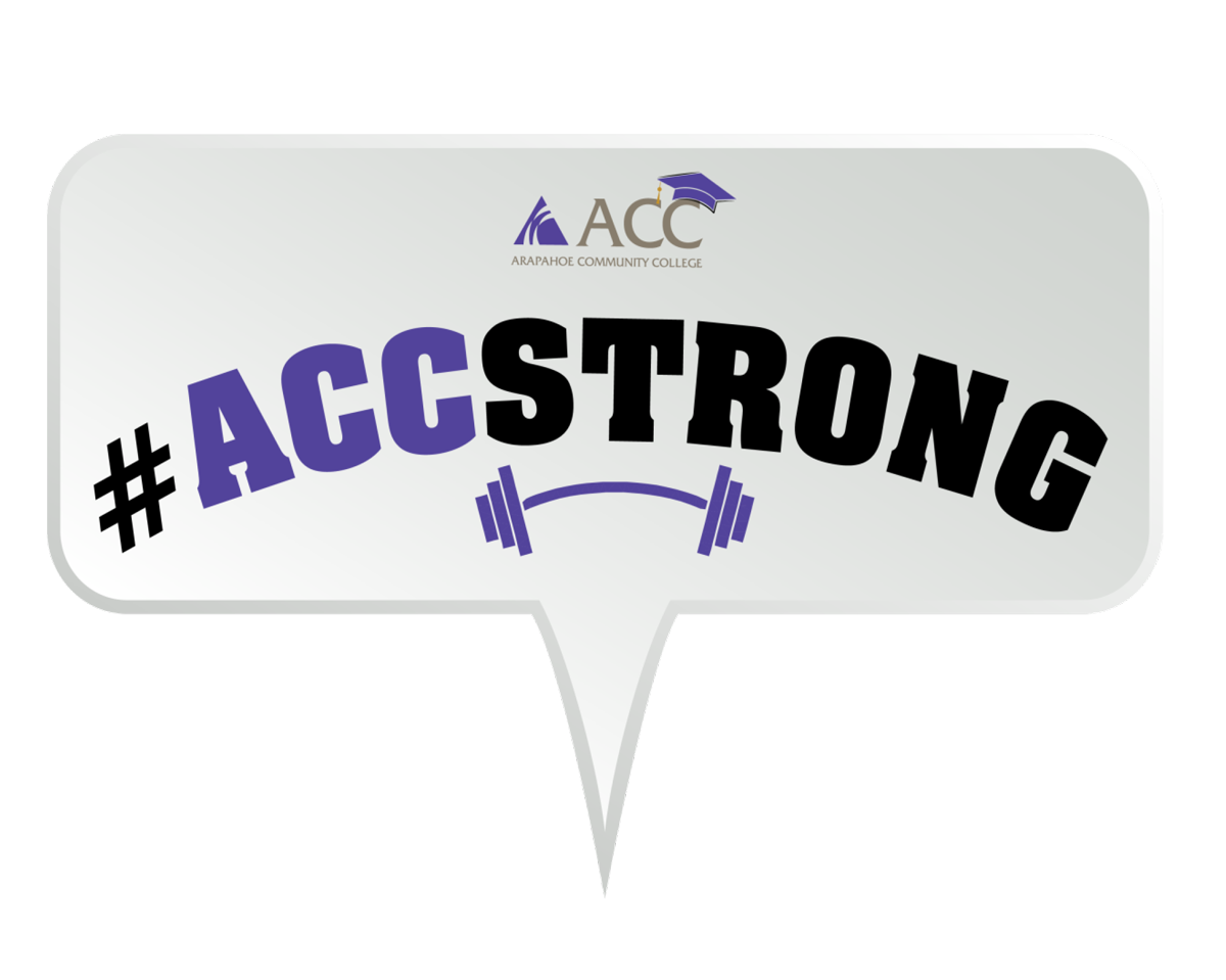 #accstrong word bubble