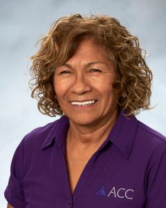 Cristina Elizondo, retired ACC Custodial Supervisor
