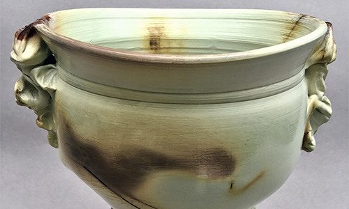 Pedestal vase by Beverly Baldwin