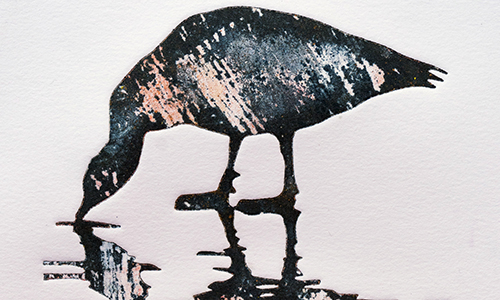 Hollie Giannaula - Reflection - Monoprint set of 2