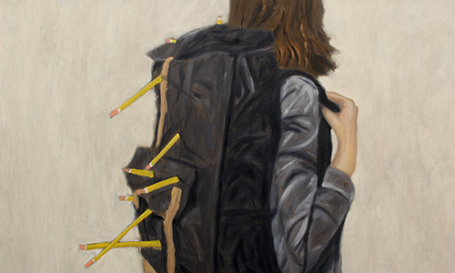 Rachael Cunningham oil on canvas Painting II
