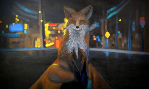 Wanda Valles painting acrylic on canvas 