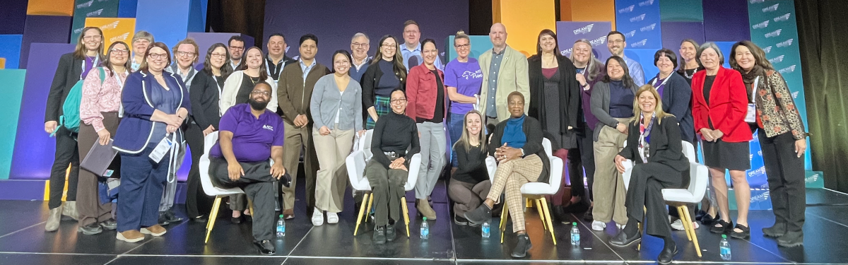 ACC Achieving the Dream team members at the DREAM Conference in February 2025