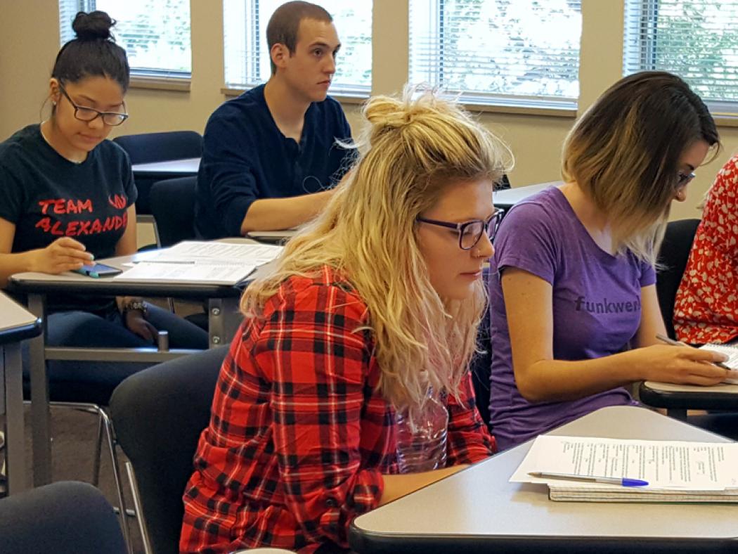 ACC students in class