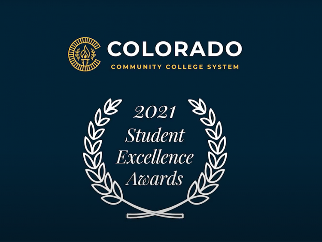 Colorado Community College System - 2021 Student Excellence Awards (logo)