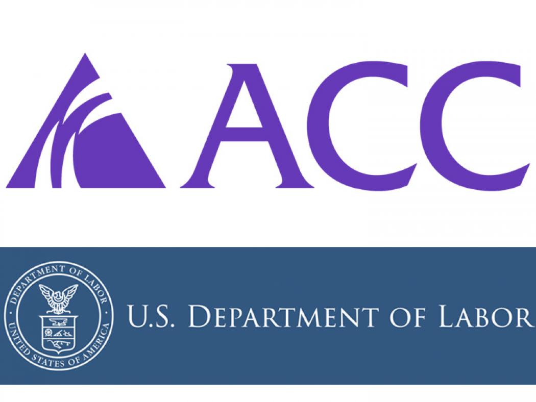 ACC awarded over $4.9M from USDOL Training Grants Program