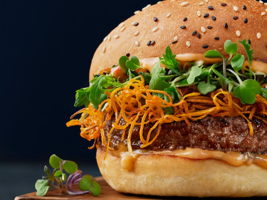 Professional food photo - hamburger - by Kate Blakeman