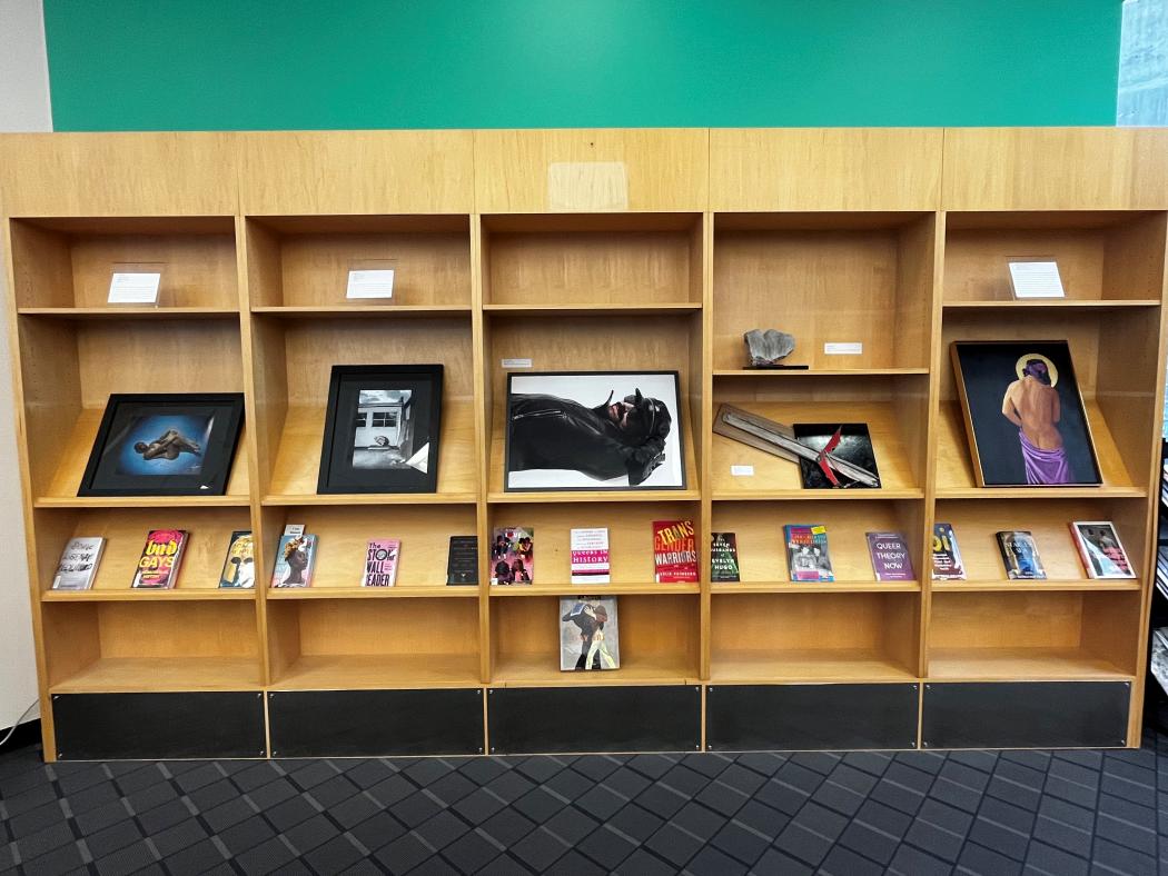 Queer Excellence Art Exhibition in ACC's Library and Learning Commons at the Littleton Campus.