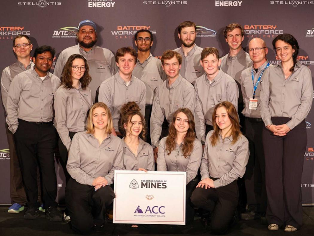 The Arapahoe Community College (ACC) and Colorado School of Mines (Mines) team
