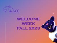ACC Welcome Week Fall 2023