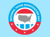 National Voter Registration Day logo