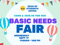 Basic Needs Fair flyer