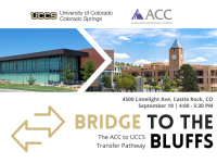 Bridge to the Bluffs - ACC Sturm Collaboration Campus picture and UCCS picture