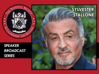 NSLS logo and Sylvester Stallone photo