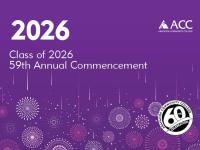 2026 ACC Commencement Ceremony - 60th Anniversary logo