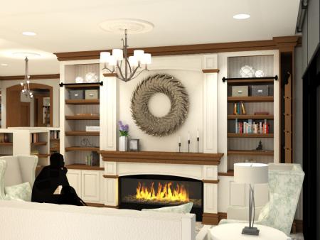 Fireplace Area