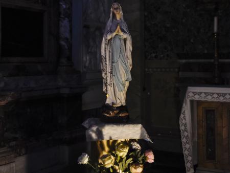 Untitled (Virgin Mary, Italian Church, Travel Abroad Program)