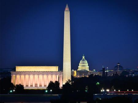 Washington DC at night