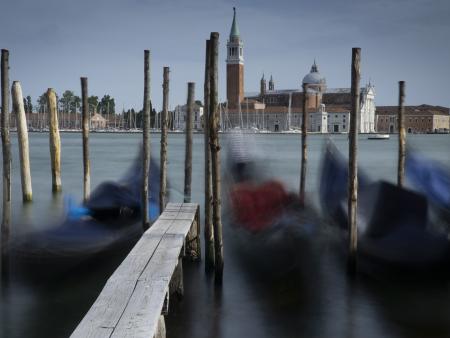 Hollie Giannaula - Gondolas in Motion - Venice, Italy