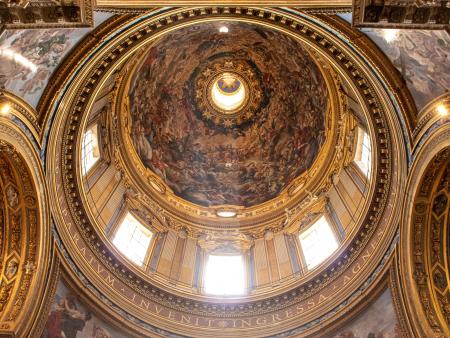 Jacqueline Vonfeldt - Cathedral Ceiling - Rome, Italy