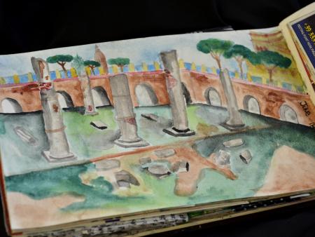 Lulu Frazier - Sketchbook - Italy 2019