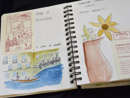 Lulu Frazier - Sketchbook - Italy 2019