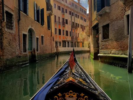 Mathew Greenfield - Gondola Ride, Venice Italy