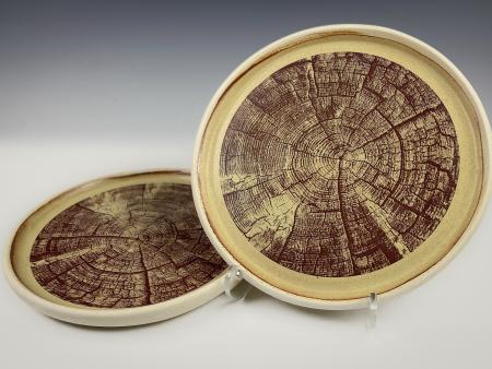 Hollie Giannaula - Woodgrain plates