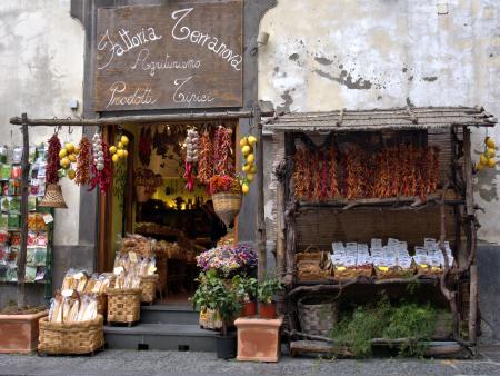 Rosanne Juergens Title: A Sorrento Grocery