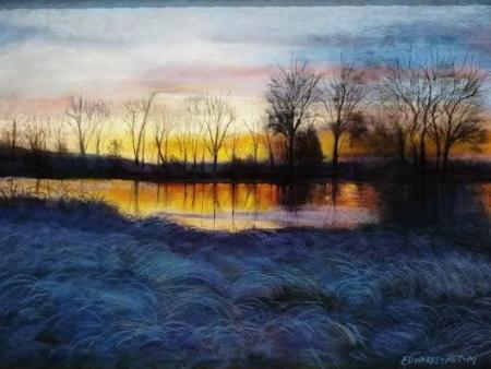 Diane Edwards Sunrise Over the Swamp