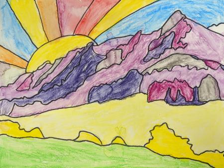 Wyatt Curp Watercolor Pencil 4th Grade Teacher: Jenn Siriwardana Peabody Elementary